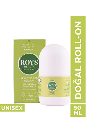 Roys Beauty Doğal Roll-on Unisex Hassas Koruma