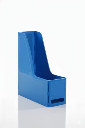 OPS MG 101 MAGAZİNLİK 2'lİ SET A4 DEMONTE PLASTİK DİKEY KLASÖR ARŞİV KUTUSU ORGANİZER SAKLAMA DEPOLAMA
