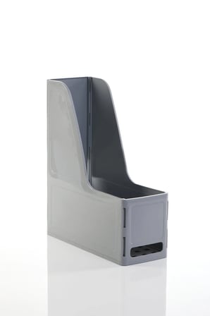 OPS MG 101 MAGAZİNLİK 2'lİ SET A4 DEMONTE PLASTİK DİKEY KLASÖR ARŞİV KUTUSU ORGANİZER SAKLAMA DEPOLAMA