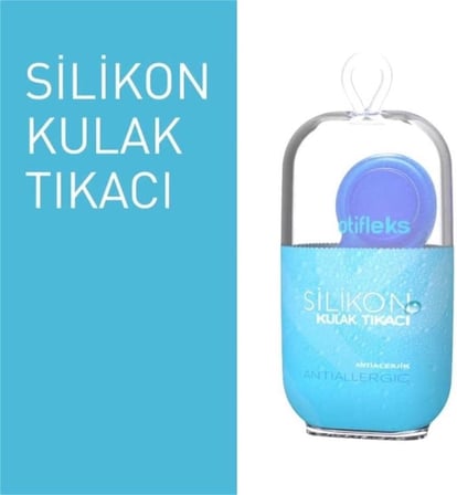 Anti Alerji Silikon Kulak Tikaci 2'Li Skt