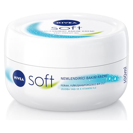 4 Adet Nivea Soft Nemlendirici Bakım Kremi 100 Ml