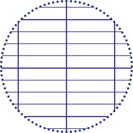323751C A Mavi Mimesys Zımbalanmış Defter - 17x22 cm - 48 Seyes Çizgili - 90 g Beyaz Kağıt - Polypro Kapak