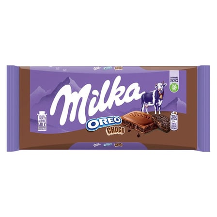 4 Adet Milka Oreo Choco Sütlü Bisküvi Parçalı Çikolata 100 G
