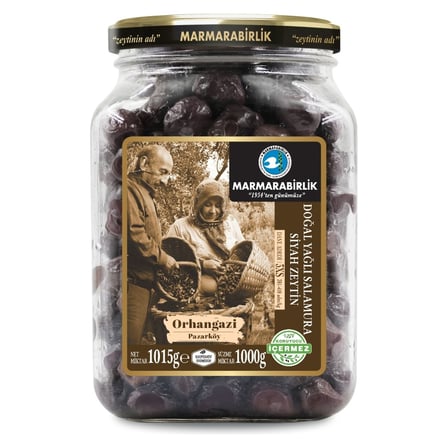 2 Adet Marmarabirlik Orhangazi 3 XS Siyah Zeytin 1.015 G