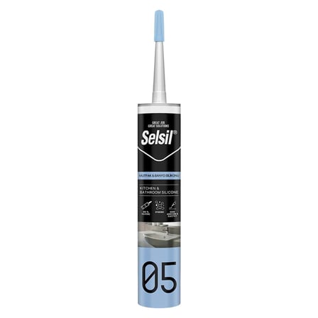 4 Adet Selsil Dusakabin Silikonu 280 Ml