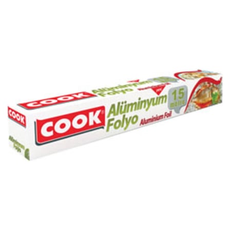 4 Adet Cook Aluminyum Folyo 15 M