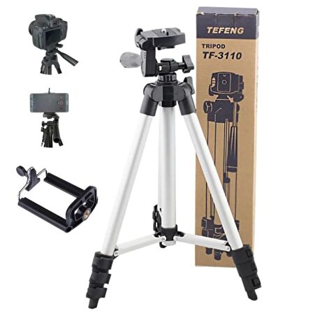 Telefon Fotoğraf Makinası Tripod 3110 102Cm