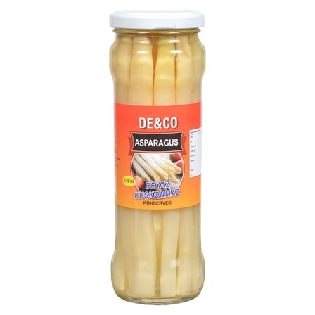 3 Adet De&Co Beyaz Kuşkonmaz Konservesi 330 G