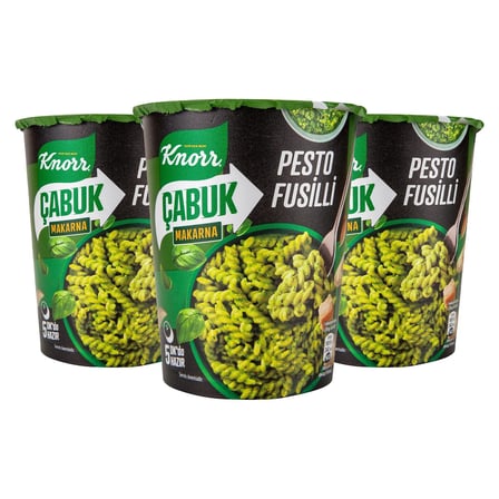 5 Adet Knorr Çabuk Makarna Pesto Fusilli