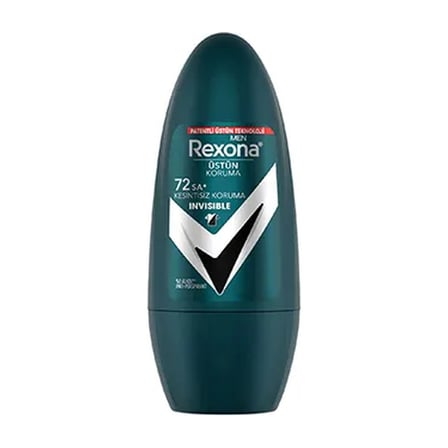 4 Adet Rexona Erkek Invisible Black & White Roll-On