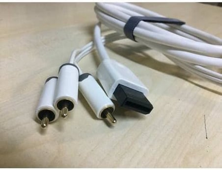 Platoon Ekstra Kaliteli 2 Metre Nintendo Wii RCA Kablo 3 RCA LALE