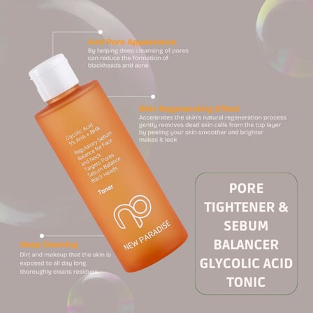 Gözenek Sıkılaştırıcı Siyah Nokta Karşıtı Sebum Dengeleyici Akne Karşıtı Tonik 200 ml