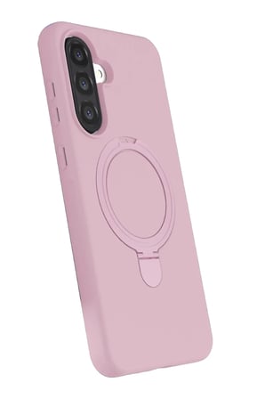 Samsung Galaxy A17 5G Regal Magsafe Standlı Kapak - Açık Pembe