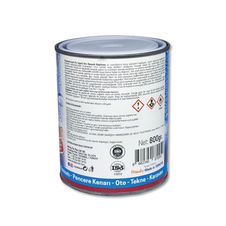 Leak Fix Liquid Su Sızdırmazlık Sıvı Kauçuk Kaplama İzolasyon Sızdırmaz 800 Gr-Beyaz