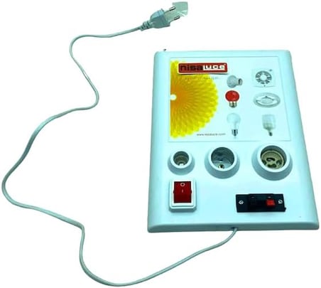 Nisaluce Ampul &amp; 12V Led Panel Deneme Standı*20