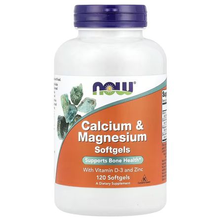 Calcium & Magnesium 120 Softgels