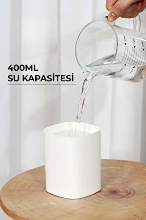 H2O Humidifier 400 Ml Ulrasonik Hava Nemlendirici Buhar Makinesi Ve Aroma Difüzörü H2o 4507  DBG-1908