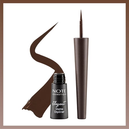 Cosmetics Elegant Matte Dipliner Waterproof Kahverengi, 02 Coffee Brown