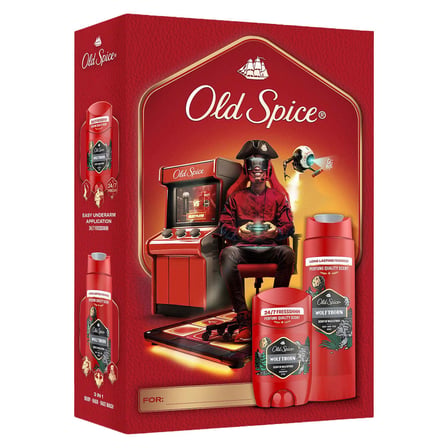 3 Adet Old Spice Gamer Wolfthorn Hediye Seti
