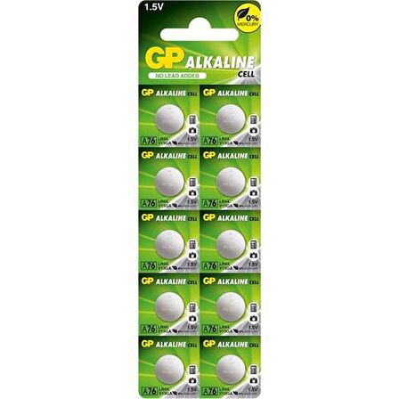 GP A76 PİL 1.5 V 10 'Lu
