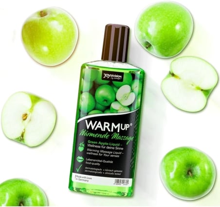 Joy Division Warm Up Green Aromalı Isıtıcı Masaj Jeli 150 Ml