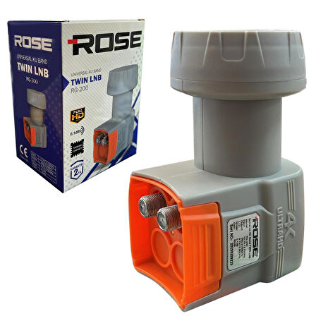 ROSE RG-200 2Li Lnb (Twin)  0.1Db Full HD