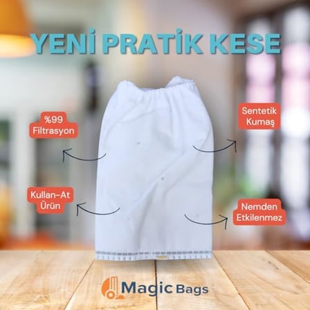 Fantom Pratik Süpürge Uyumlu Kese Toz Torbası (10'lu)