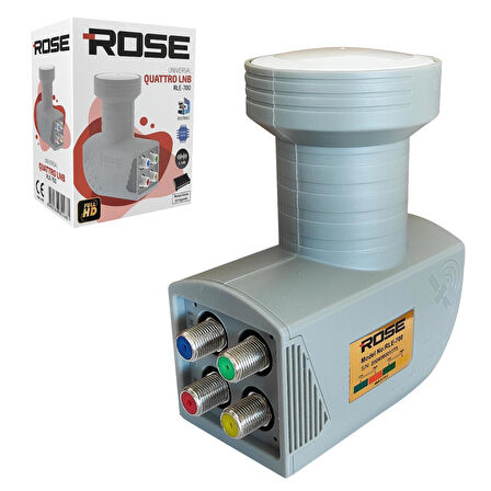 ROSE RLE-700 4Lü Lnb Santral (Quattro) 0.1Db Full HD