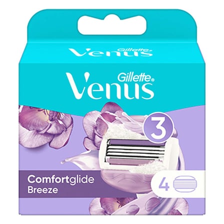 4 Adet Gillette Venus Breeze Yedek Kadın Tıraş Bıçağı