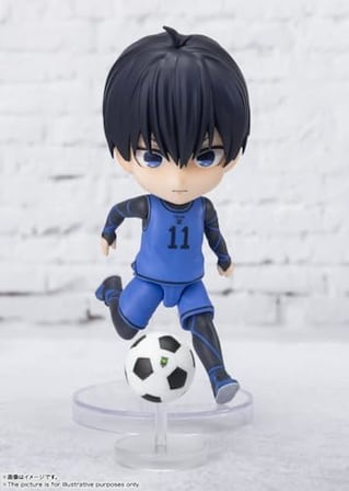 TAMASHII NATIONS - Blue Lock – Yoichi Isagi, Bandai Spirits Figuarts Mini Aksiyon Figürü