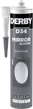 Derby D34 Ayna Silikonu Şeffaf - 320g