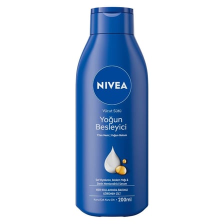 5 Adet Nivea Yoğun Besleyici & Nemlendirici Vücut Sütü 200 Ml
