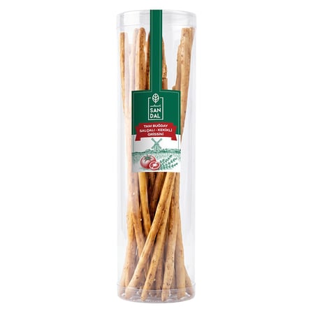 4 Adet Mehmet Sandal Tam Buğday Salçalı Kekikli Grissini 150 G