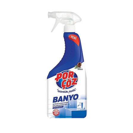 Porçöz Banyo-Mutfak-Fırın-Kireç Çözücü 750 ml 4 lü Set
