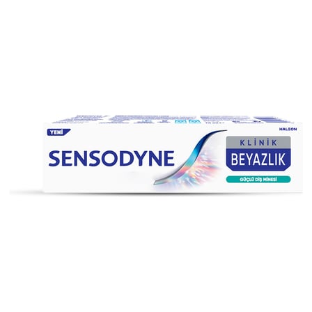 5 Adet Sensodyne Klinik Beyazlık Güçlü Diş Minesi Diş Macunu 75ml