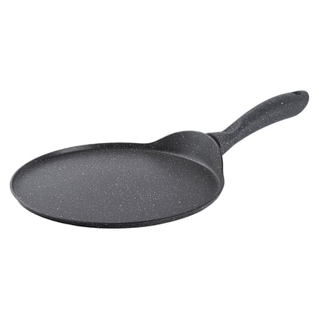3 Adet Tantitoni Gri Granit Krep Pankek Tavası 26 Cm