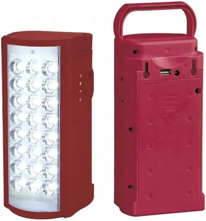 Şarjlı Çok Fonksiyonlu Güçlü Işıldak, 24 LED, 80 Saat, Powerbank Kamp Lambası USB Şarj Çıkışlı 3Gün Aydınlatma Işıldak Lamba 220V Şarjlı Powerbank Işıldak