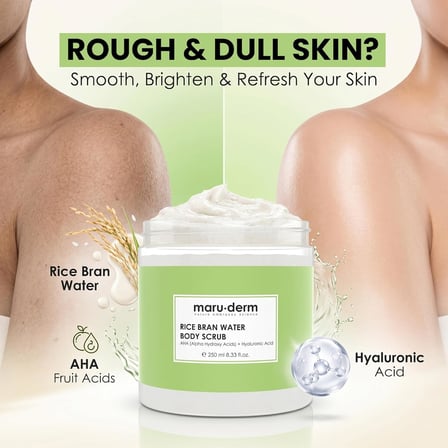 Pirinç Suyu Vücut Peelingi AHA Hyaluronik Asit 250 ml