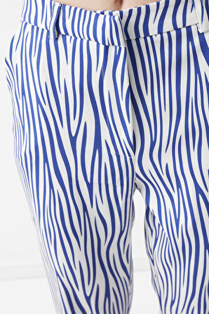 Zebra Desen Pantolon