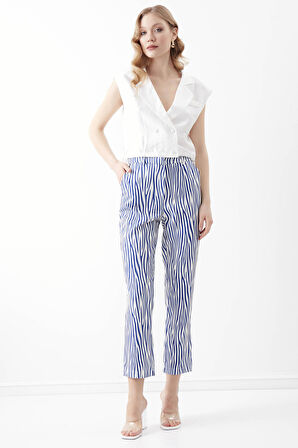 Zebra Desen Pantolon