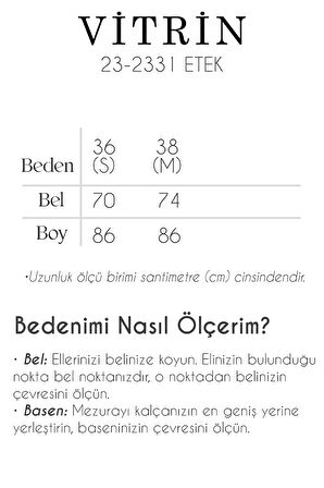 Piliseli Midi Boy Saten Etek