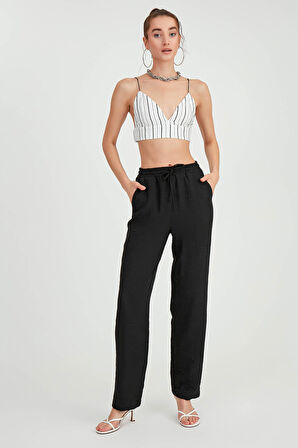 İp Askılı Çizgili Büstiyer