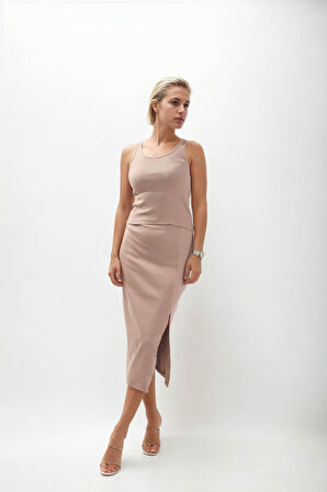 Kalın Askılı Bluz