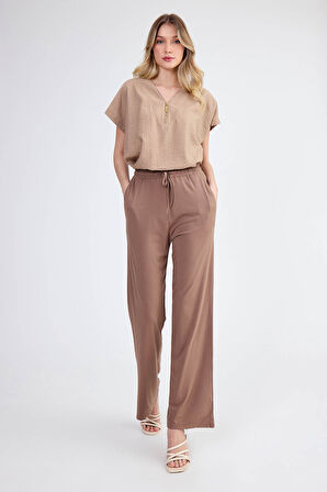 Beli Lastikli Modal Eşofman Pantolon