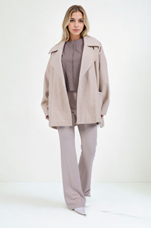 Büyük Cepli Kaşe Ceket