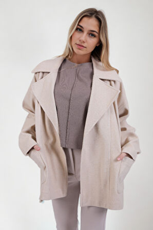 Büyük Cepli Kaşe Ceket