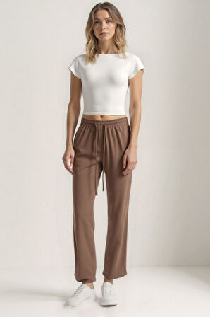 Beli Lastikli Modal Kumaş Pantolon