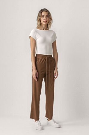 Beli Lastikli Modal Kumaş Pantolon