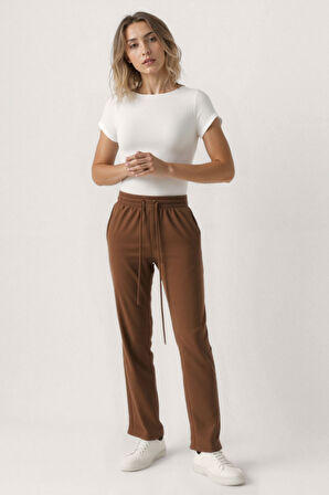 Beli Lastikli Modal Kumaş Pantolon