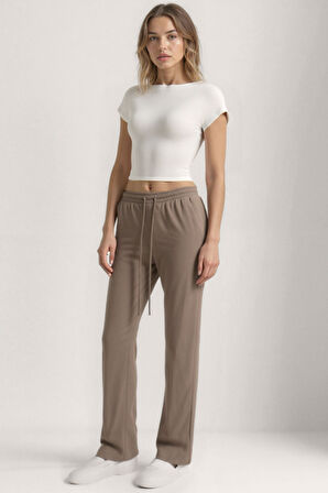 Beli Lastikli Modal Kumaş Pantolon